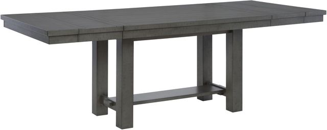 Signature Design by Ashley® Myshanna 9-Piece Gray Dining Set-1