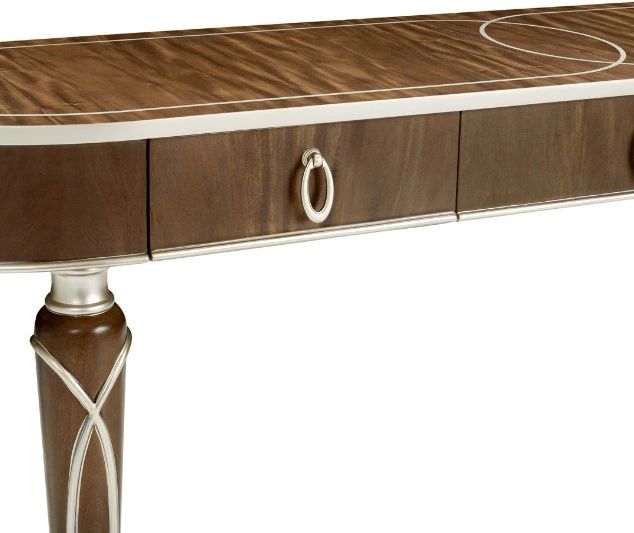 Michael Amini® Villa Cherie Hazelnut Console Table-3