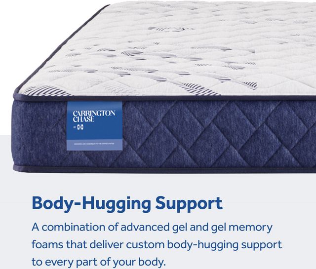 Sealy® Carrington Chase Erie 7" Foam Medium Firm Tight Top Queen Mattress-4