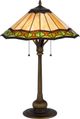 CAL Lighting & Accessories Tiffany Bronze Table Lamp-0