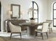 Hooker® Furniture Modern Mood Cottony Cotton/Mink Upholstered Dining Arm Chair-1