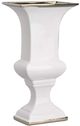 A & B Home Gold/White Elliette Decorative Urn-1