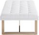 TOV Furniture Oppland White Bench-2