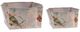 A & B Home 2-Piece Pink Outdoor Planter Set-0