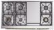 Ilve® Nostalgie II Series 48" Custom RAL Color Pro Style Dual Fuel Range-2