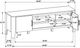 Coaster® Rowe Light Oak TV Stand Media Console-2