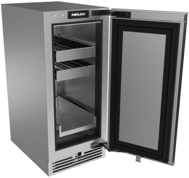 Perlick® G5 Luxe 15" 2.8 Cu. Ft. Panel Ready Solid Door Built-In Beverage Center-1