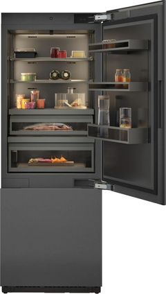 Gaggenau 400 Series 30 in. 16.7 Cu. Ft. Panel Ready Softclose® Flat Hinge Built In Bottom Freezer Refrigerator