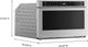 KitchenAid® 24" 1.3 Cu. Ft. PrintShield™ Stainless Finish Microwave Drawer with Steam Cooking-5