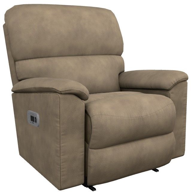 La-Z-Boy® Brooks Mushroom Power Wall Recliner with Headrest and Lumbar-0