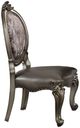 ACME Furniture Versailles 2-Piece Antique Platinum/Silver Side Chair Set-0