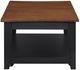 Steve Silver Co. Joplin Walnut Lift Top Coffee Table with Ebony Base-4