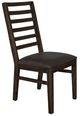 International Furniture Direct Balam Stained Dark Dining Side Chair-0