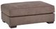 Smith Brothers Customizable 8000 Fabric Ottoman and a Half-0