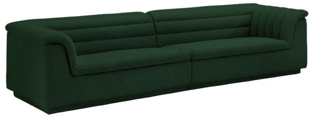 Meridian Furniture Cascade 2-Piece Green Sofa-0
