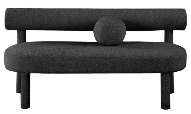 Meridian Furniture Parlor Black Bench-1