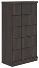 Signature Design by Ashley® Shaehartin Dark Brown 5-Drawer Chest-0