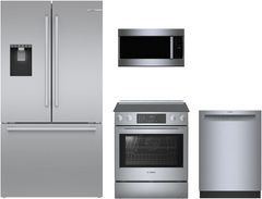 Bosch 4 Piece Stainless Steel Kitchen Package