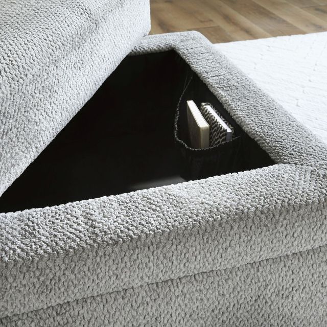 Signature Design by Ashley® Casselbury Cement Storage Ottoman-3
