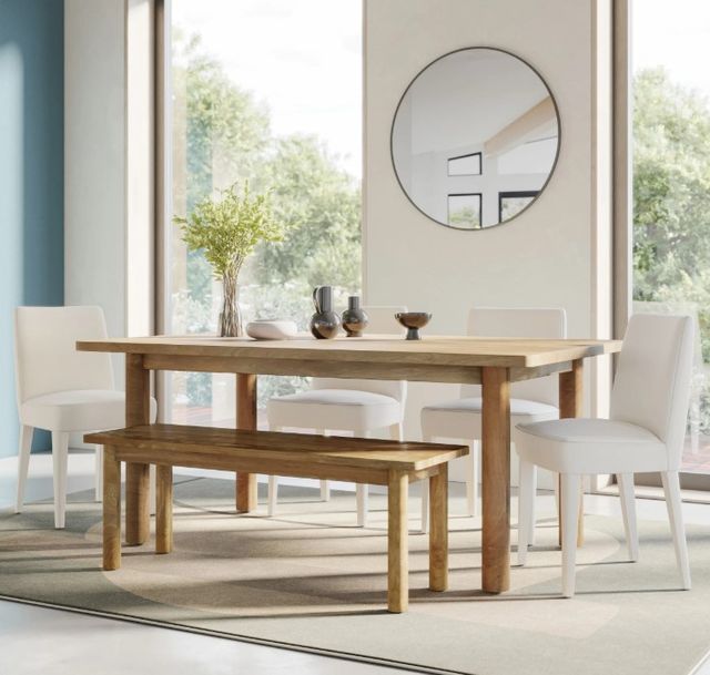 Jofran Inc. Bodhi 6-Piece Golden/Ivory Dining Set-1