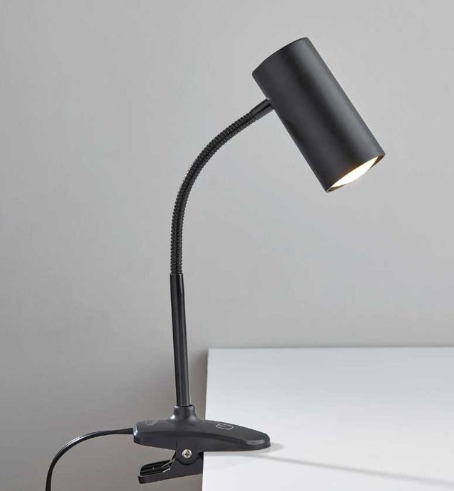 Adesso® Black 21" LED Desk/Clip Lamp-1