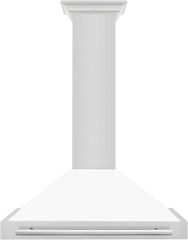 ZLINE 36" White Matte Wall Mounted Range Hood-0