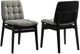 Coaster® Redbridge 2-Piece Black/Gray Dining Side Chair Set-0