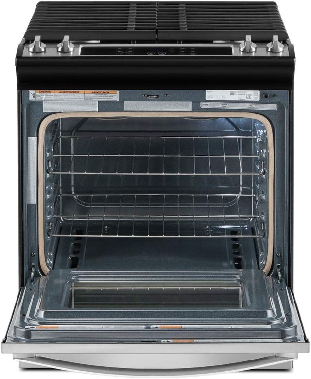 Whirlpool® 30" Stainless Steel Slide In Gas Range-1