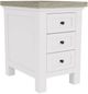 Riverside Furniture Cora Fog Chairside Table with Cloud Base-0