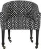 Vanguard® Furniture Vanguard Polo Gunter Ebony Game Chair-1