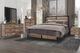 New Classic® Home Furnishings Elk River 4-Piece Rustic King Panel Bedroom Set-1