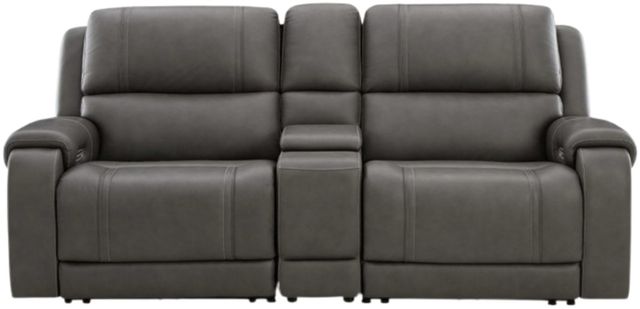Signature Design by Ashley® 5Z-Harrenhurst 3-Piece Anchor Small Spaced Power Reclining Sectional-0
