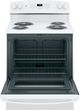 GE® 30" White Freestanding Electric Range-2