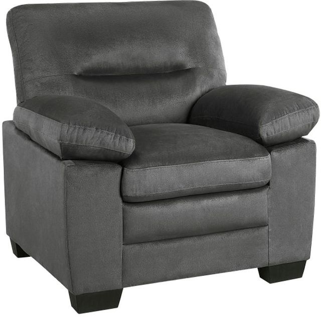 Homelegance® Keighly Dark Gray Chair-0