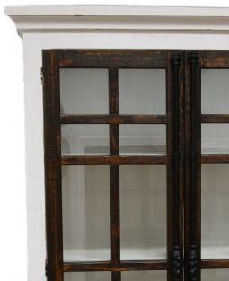 Million Dollar Rustic White Bookcase-1