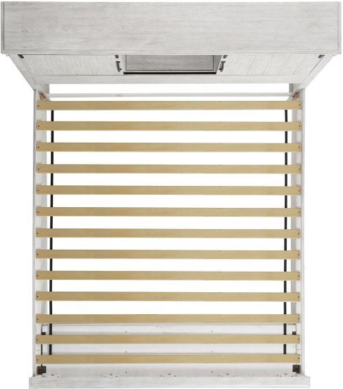 Elements International Scott 4-Piece White King Panel Storage Bedroom Set-3