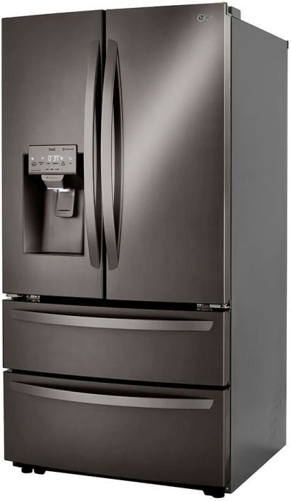 LG 27.8 Cu. Ft. Black Stainless Steel French Door Refrigerator-1