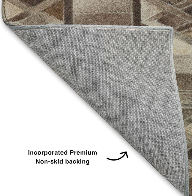 Dalyn™ Rug Company Bozeman BM4 Gray 5'x8' Area Rug-2