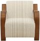 Dovetail Furniture Amabel Agate Cream/Brown Occasional Chair-1