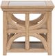 Magnussen Home® Coventry Honey Maple Rectangular Shelf End Table-1