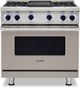 Viking® 7 Series 36" Pacific Grey Pro Style Natural Gas Range with 12" Reversible Griddle-0