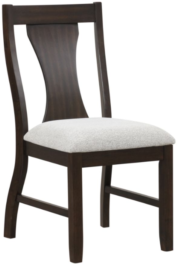 New Classic® Home Furnishings Chestnut Ridge 5-Piece Dark Brown Dining Set-2