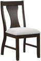 New Classic® Home Furnishings Chestnut Ridge 5-Piece Dark Brown Dining Set-2