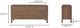 Moe's Home Collection Wiley Vintage Brown Dresser -4