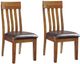 Signature Design by Ashley® Ralene 2-Piece Medium Brown Dining Room Chair-0