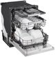 LG 24'' Printproof™ Stainless Steel FlushFit™ Top Contol Built-In Dishwasher with QuadWash Pro™-3