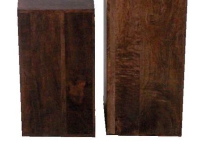 Jaipur Furniture Dakota Range Dark Brown Lamp Table-1
