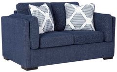 Benchcraft® Evansley Navy Loveseat