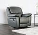 Furniture of America® Glarus Dark Gray Manual Recliner-2