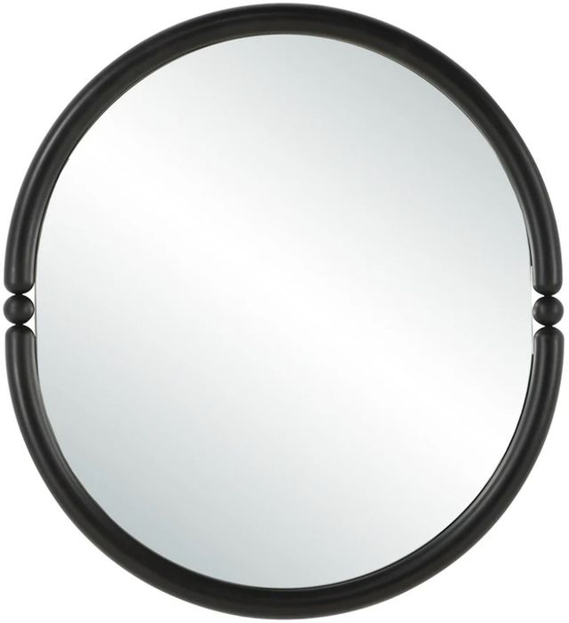 Renwil® Ditto Matte Black Accent Mirror-0